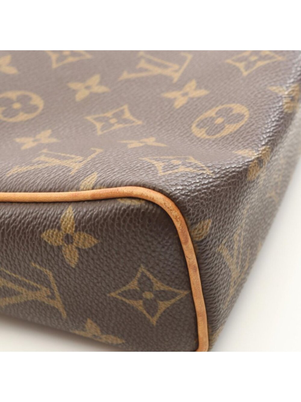 Louis Vuitton Handbag Monogram Canvas Leather - Picture 9 of 11